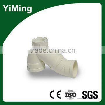 YiMing pvc p type trap with checking hole