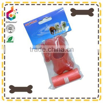 customized dog waste bag dispenser clips to any leash and plastic refills