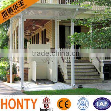 Outdoor Vertical 300kg Obstacle-free Vertical Wheelchair Lift With CE photo-5