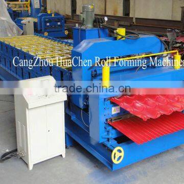 China double deck color steel roll forming machine