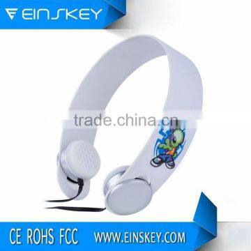 Professional on-ear smallest headphones colourful painting on headphones for Phone