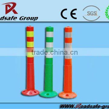 Pressure resistant Traffic safety Flexible Spring post