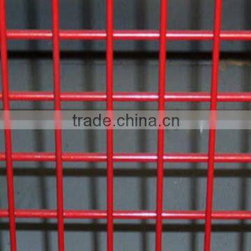 high quality PVC coated electro galvanized welded wire mesh for villaand residential walls