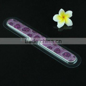 Promontional Color Sandpaper Bling Lady Manicure Nail Files