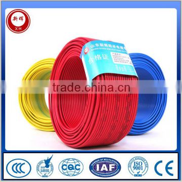 2015 Top Quality Colorful 2mm PVC Insulated Electric Wire