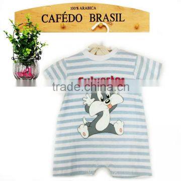 Lovely new born baby clothing baby cat romper