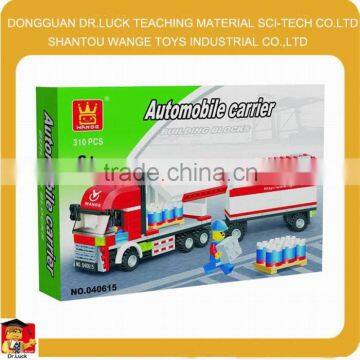 Engineering Truck Toy Building Blocks Toys bricks abs train