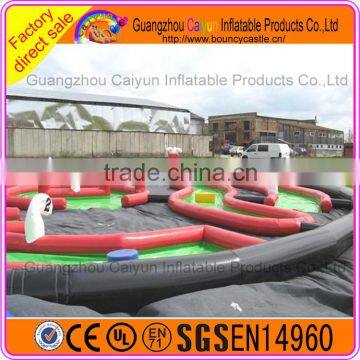 Giant Inflatable Playground Type Indoor Inflatable Golf Course Game photo-3