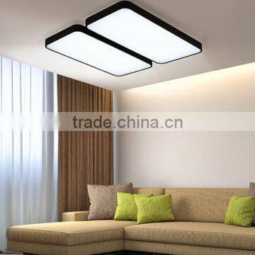 60w+60w Retangular Black Room Light photo-4