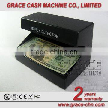 Small size UV light money detector