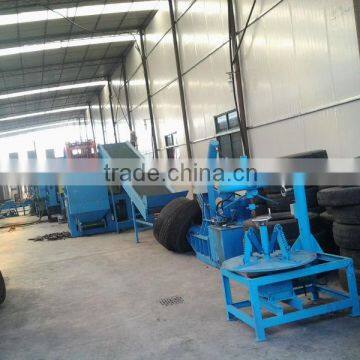 tire recycling plant (tire recycling,tyre recycling,tire shredder,tire cutter,tire crusher)