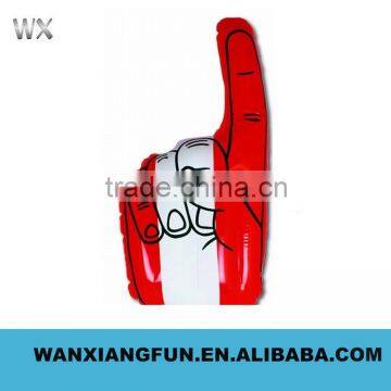 2016 hot sale Advertising PVC cheering inflatable hand