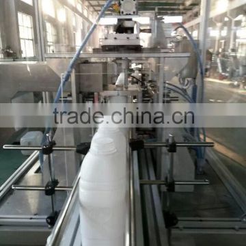 Plastic bottle neck cutting machine