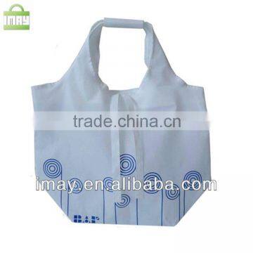 Foldable polyester tote bag