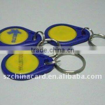 ABS Customized Logo Printable Proximity Key Fob