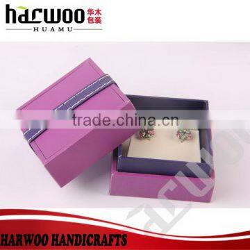 Harwoo small jewelry earring box for gift