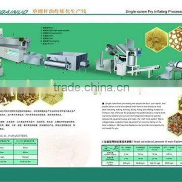 Frying snacks machinery