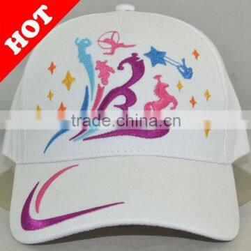 applique embroidery letter baseball caps