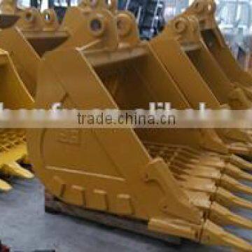 earthmoving contruction part excavator gridding skeleton bucket