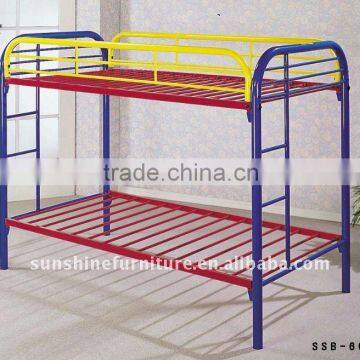 new style colorful twin queen bunk bed ,metal frme bunk beds, twin over double metal bunk bed