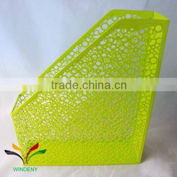 Factory Direct Free Sample Document Tray Desktop Metal Wire File Holder for Office photo-5