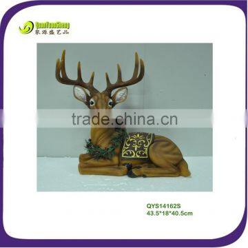 Big Resin Deer Figurine