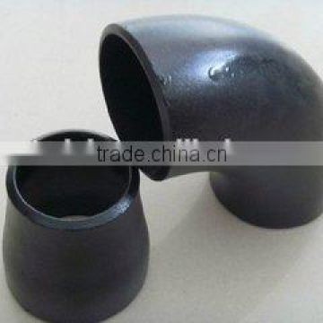 carbon steel elbow&Cs butt-welding 90 deg elbow long radius R=1.5D,ASME/ANSIB16.9