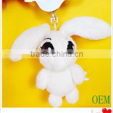 Wholesale hot selling little bunny plush keychain