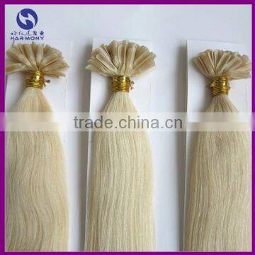 Wholesale Top Quality Virgin Remy Double Drawn Ombre U Tip Hair Extension For Cheap