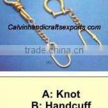 knot & handcuff key chain