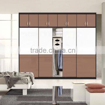 Customized made bedroom wardrobe door designs