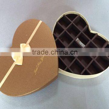 For sale Heart shaped sweet empty Candy box for wedding and decoration