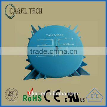 CE ROHS approved encapsulated toroidal transformer PCB mount