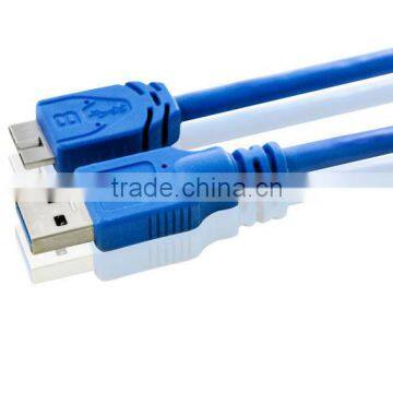 BLUE USB CABLE 3.0 AM/MICRO