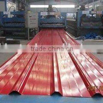 Building Material Galvanized And Pre-painted Metal Corrugated Steel Roofing Sheet