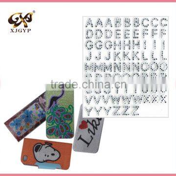 colorful acryl sticker/diamond acrylic sticker/acrylic mirror glass sticker