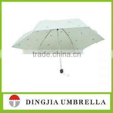 19" 6K 2015 umbrella beautiful wholesale parasol umbrella women 3 fold umbrella