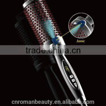 Professional digital high end Ionic hot air brush,salon,personal hot selling