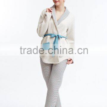 Generous Elegant Binding Pajamas Women photo-2