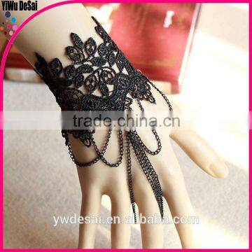 girl bracelet Retro black lace cuff bracelet fashion bracelets