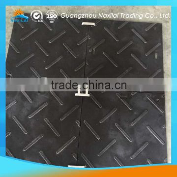 hdpe rubber construction road mat