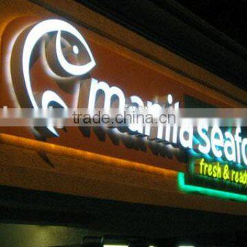 advertising outdoor led illuminated signs