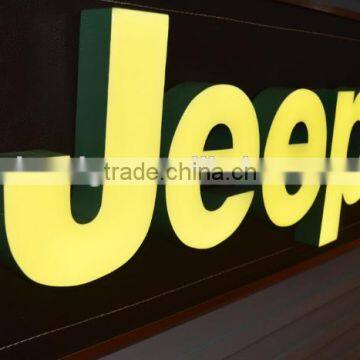 Epoxy Resin Luminous Letter Resin Led Sign Letter
