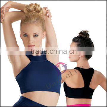 A2437 Adult ballet crop tops,ladies top latest desigh,woman crop top,wholesale tank top,bra top,ballet top dancewear