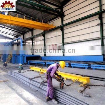 Speed Adjust Wheel Blast Roller Conveyor Type Derusting Machine for Steel Plate photo-6