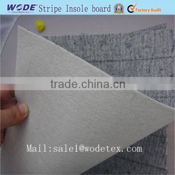 Strobel insole nonwoven stripe insole board