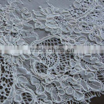 French Lace Wedding Dress Guipure Embroidery African Cord Lace Fabric Lace