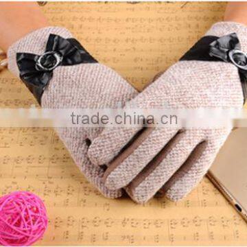 Anti-slip With Velvet Gloves Finger Touch Screen Gloves For Warm Hand