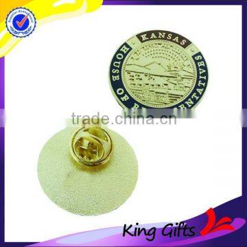 Custom high quality gold-plated soft enamel lapel pin