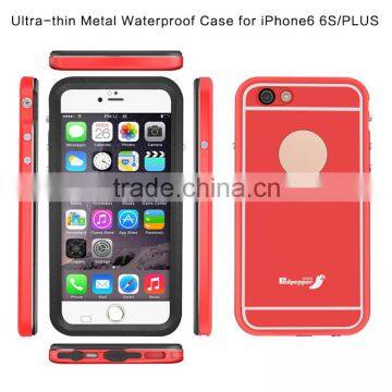 Waterproof Gorilla Glass Aluminum Metal Case for Iphone 6 Plus, 6S